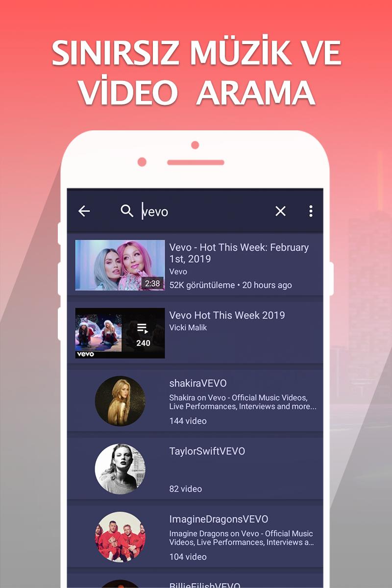 Android İndirme için Video, müzik, mp3 indir - ISO Tube Player APK