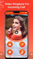 Video Ringtone for Incoming Call Affiche