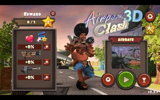 Airport Clash 3D Affiche