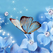آیکون‌ تصویر زمینه پروانه های جادویی