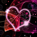 Neon Hearts Live Wallpaper APK