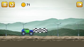 Jul Monster Truck Racing poster