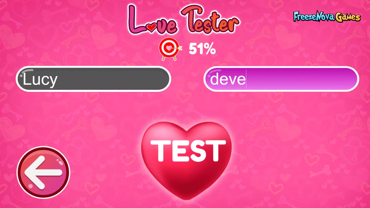 Love Tester no Jogos 360