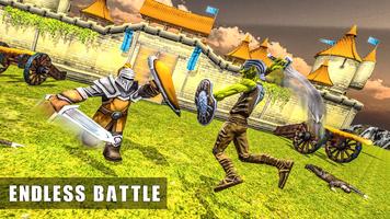 Castle Wall Defense Siege War الملصق