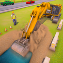 Construction canaux, de routes APK