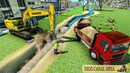 Mega City Canal & Road Builder APK download