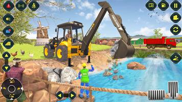 Village Excavator JCB Games 스크린샷 2