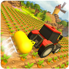 Icona Modern Tractor Farming