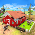 Cattle Farm House Construction icône