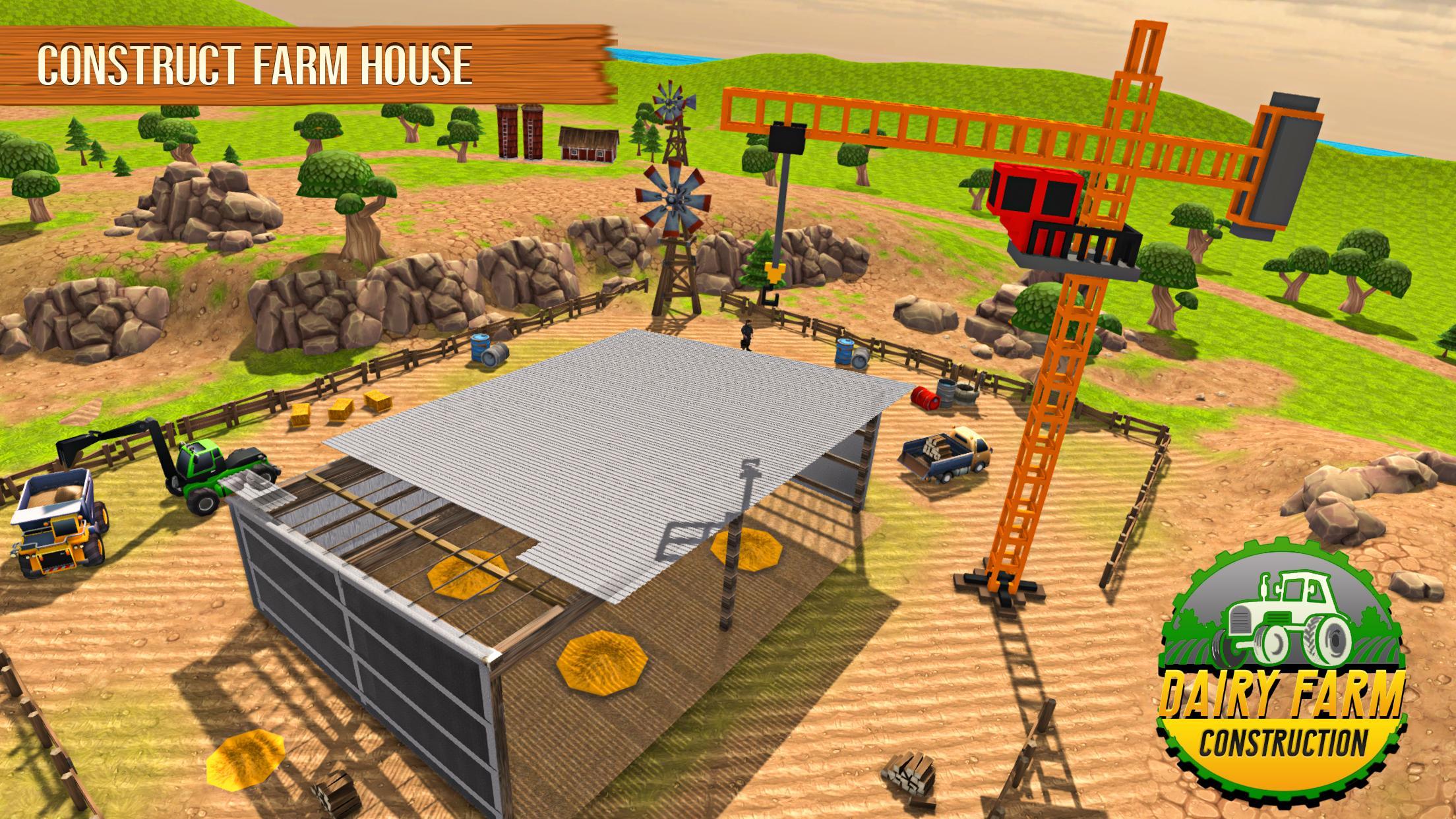 قرية الماشية البيت البناء مزرعة باني for Android - APK Download