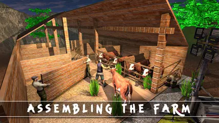 Cattle Farm House Construction XAPK download