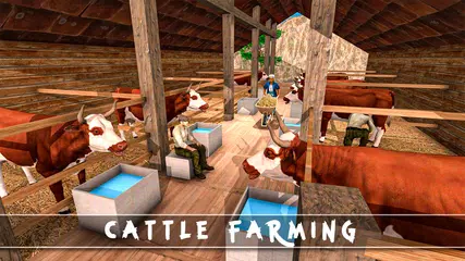 Cattle Farm House Construction XAPK download