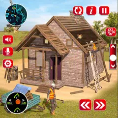 Wood House Construction Game XAPK 下載