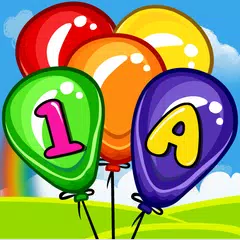 Balloon Pop Kids Learning Game APK Herunterladen