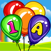 Balloon Pop Kids Learning Game ícone