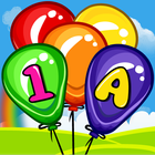 Balloon Pop Kids Learning Game иконка