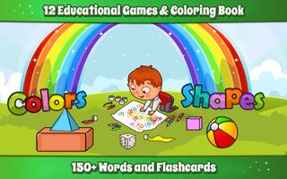 Shapes & Colors Games for Kids Affiche