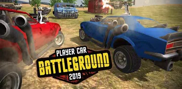 Player Car Fire Battleground