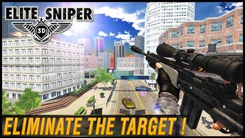 Elite Sniper 3d - commando combat fps shoot 3d Affiche