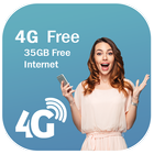 Daily Free 80 GB Data-Free unlimited 4G data Prank 아이콘