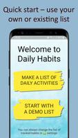 Daily activities tracker screenshot 1