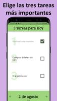 3 Tareas para Hoy Poster