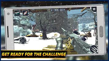 Gunner WinterLand War Guns Sim screenshot 1