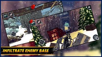 Gunner WinterLand War Guns Sim screenshot 2