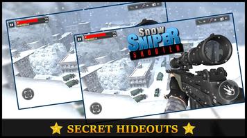 Snow Sniper Shooter ảnh chụp màn hình 1