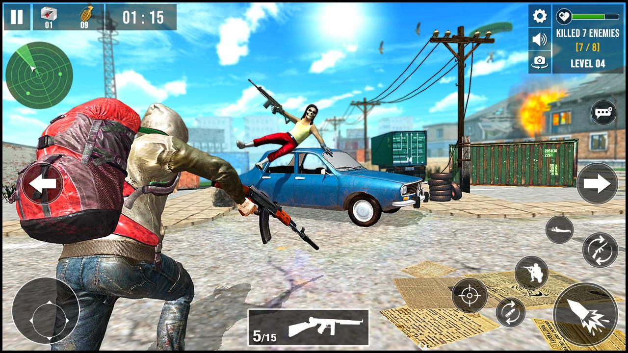Player Fire Squad Battlegrounds Free Fire Games For Android Apk Download