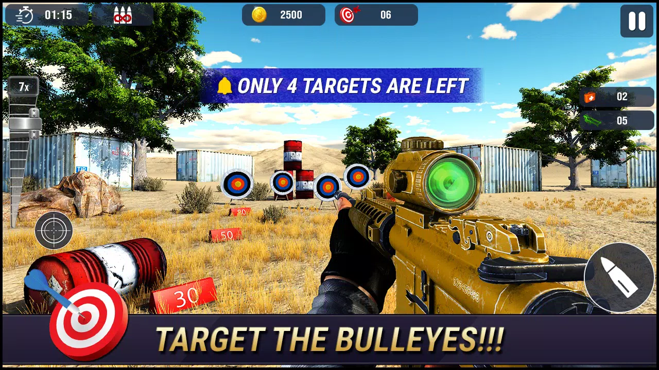 Jogo de arma de alvo tiro FPS versão móvel andróide iOS apk baixar