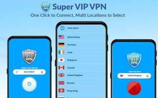 Super VIP VPN-poster