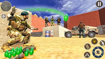 Call of Counter attack – critical army strike game Affiche