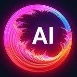AI絵：AIアートジェネレーター アイコン