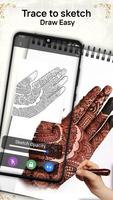 AR Mehndi Design: Sketch Art ポスター