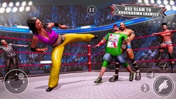 Wrestling Fighting Game: Women پوسٹر