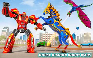 Dragon Robot Horse Game capture d'écran 2