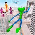 Poppy Rope Hero Stickman Games icon