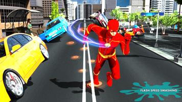 Flash Speedster hero- Superhero flash: Speed games capture d'écran 2