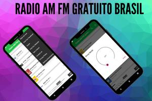 Radio AM FM gratuito Brasil Affiche