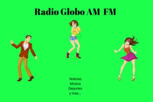 Radio globo AM FM Affiche