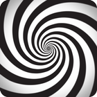 Hypnotische Spirale Zeichen
