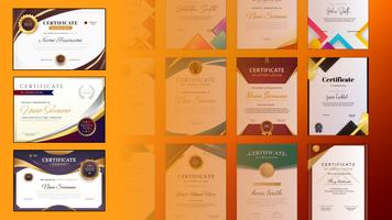 Certificate Maker تصوير الشاشة 1