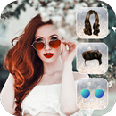 Sunglasses and Hairstyle Photo APK