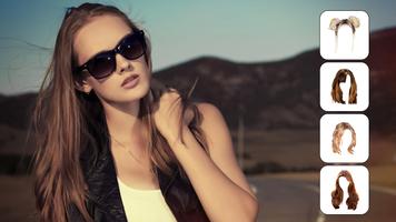 Sunglasses and Hairstyle Photo imagem de tela 2