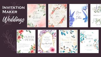 Invitation Maker For Weddings تصوير الشاشة 2