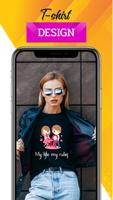 Shirts Design - Custom T-shirt الملصق