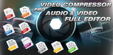 Video Compressor Pro: Editor de audio y vídeo