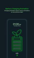 Battery charging animation Affiche