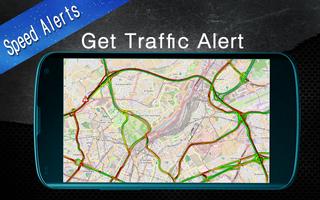 GPS Speed Camera Detector - Speedometer Route Maps screenshot 3